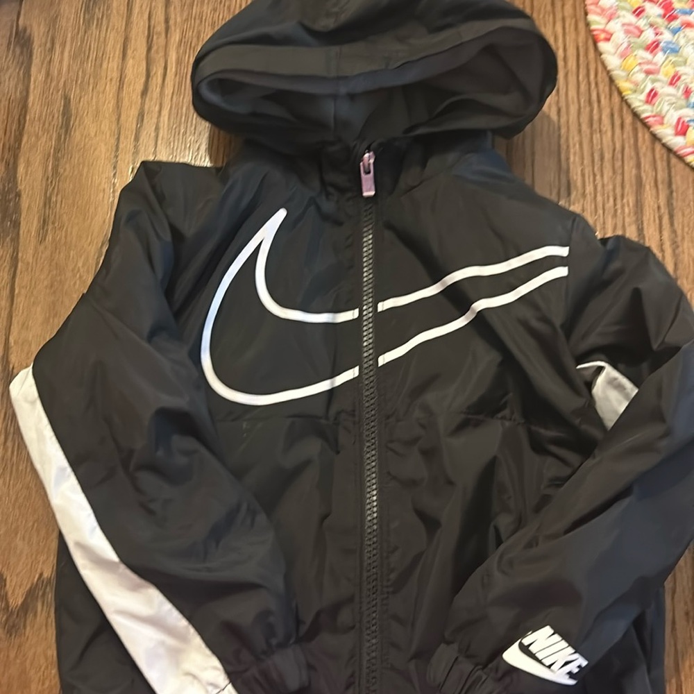 Nike jacket with fleece inside